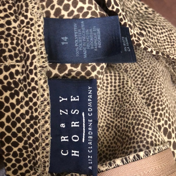 5/25Crazy Horse Snake Print Skirt - Picture 2 of 6